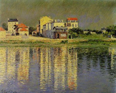 Banks of the Seine by Gustave Caillebotte